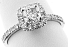 1.17 CT GIA Cushion Cut Diamond - Halo Engagement Ring