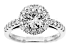 1.63 Carat GIA Round Brilliant - Platinum HALO Engagement Ring