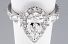 1.70 Carat GIA Pear Shape Diamond Engagement Ring 