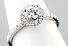 1.01 Carat TW GIA IDEAL CUT Diamond - WG HALO Engagement Ring 