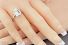 4.00 Carat GIA EMERALD Cut Diamond Engagement Ring - PLATINUM