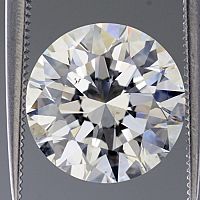 5.02 Carat GIA IDEAL Cut Round Brilliant Diamond 