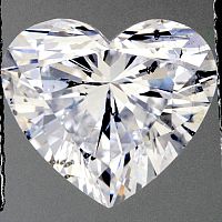 1.91Heart Shape Diamond - GIA G/SI2