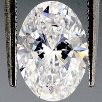 3.01 Oval Diamond - GIA D/SI2++