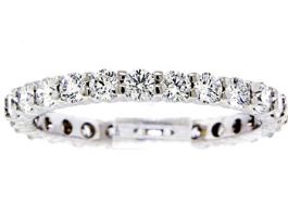 1.27 Carat TW Round Brilliant Eternity Ring