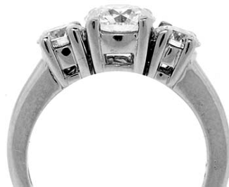 1.80 CT TW ROUND BRILLIANT ENGAGEMENT RING