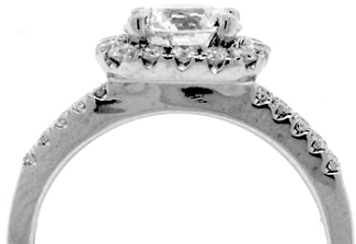 1.75 CT TW GIA Round Brilliant Engagement Ring - GIA IDEAL CUT