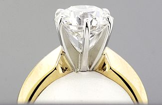 2.53 Carat GIA Round Brilliant Diamond Engagement Ring