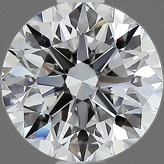 1.79 Round Brilliant IDEAL Cut Diamond - GIA F/VS2