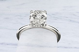 1.50 Carat GIA ROUND Brilliant Diamond - Platinum HIDDEN-HALO Engagement Ring 1.50 Carat GIA ROUND Brilliant Diamond - Platinum HIDDEN-HALO Engagement Ring