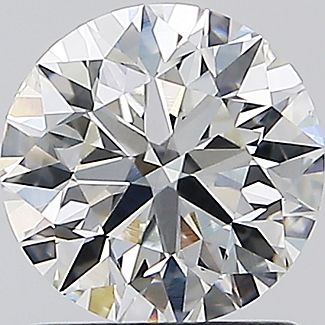 1.29 Carat GIA IDEAL Cut ROUND Diamond Engagement Ring - PLATINUM HALO Mounting