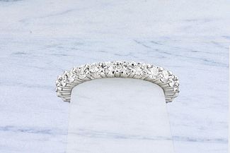 1.50 Carat TW DIAMOND Eternity Wedding Ring - 2.50MM Width 