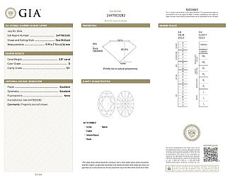 2.52 Carat TW GIA GEM OVAL Diamond Engagement Ring 2.52 Carat TW GIA GEM OVAL Diamond Engagement Ring