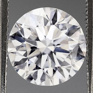 2.30 Carat IDEAL Cut Round Brilliant Diamond Engagement Ring with Tapered Baguettes - PLATINUM 2.30 Carat IDEAL Cut Round Brilliant Diamond Engagement Ring with Tapered Baguettes - PLATINUM