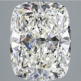 2.51 Carat GIA Elongated CUSHION CUT - 14K YG and Platinum Engagement 