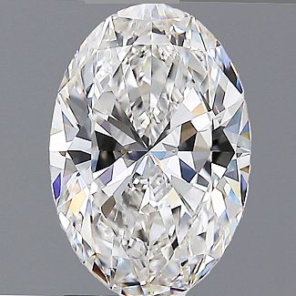 2.00 Carat GIA OVAL Diamond - Platinum Setting