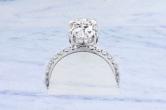 2.51 Carat TW GIA OVAL - Platinum 