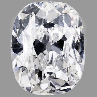 3.33 Antique Cushion Old Mine Diamond - GIA J/SI1+ 