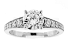 1.32 Carat GIA Round Brilliant DIamond Engagement Ring - PLATINUM