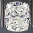 2.01 GIA Elongated Cushion Cut Diamond Ring - Trapezoid Side Diamonds