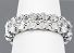 5.21 Carat GIA GEM Quality OVAL Diamond Eternity Ring - Platinum