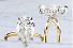 3.01 BEAUTIFUL GIA Pear Shape Diamond Engagement Ring - Hidden Halo Design