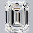 6.15 Carat EMERALD Cut Three-Stone Engagement Ring 