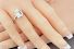 4.00 Carat GIA EMERALD Cut Diamond Engagement Ring - PLATINUM