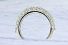 2.50 Carat TW Five Row Pave Wedding Ring