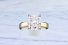 2.51 Carat GIA Elongated CUSHION CUT - 14K YG and Platinum Engagement 