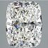2.51 Carat GIA Elongated CUSHION CUT - 14K YG and Platinum Engagement 